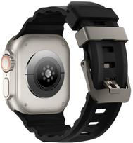 Tech-Protect Motion Apple Watch 8 / 9 / 10 / 11 / 12 / SE / Ultra 44/45/46/49 mm apyrankė, juoda
