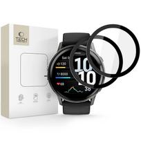 Tech-Protect Glass Flex+ hibridinio stiklo ekrano apsauga Garmin Venu 4 45 mm, juoda (2 vnt.)