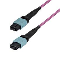 StarTech.com OM4MTP12BOFNP2M MTP/MPO-12 daugiamodis šviesolaidinis komutacinis kabelis (2 m)