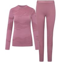 Viking Gasher Lady Set Merino moteriški apatiniai, rožiniai, S