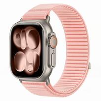 Tech-Protect NylonLoop apyrankė Apple Watch 8 / 9 / 10 / 11 / 12 / SE (40 / 41 / 42 mm), Blush Pink
