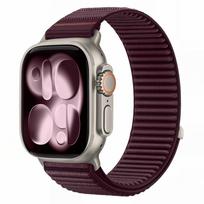 Tech-Protect NylonLoop apyrankė Apple Watch 8 / 9 / 10 / 11 / 12 / SE (40 / 41 / 42 mm), Deep Burgundy