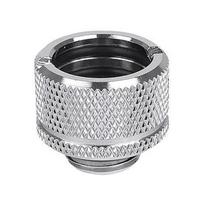 Thermaltake Pacific G1/4 PETG 16 mm išorinio skersmens vamzdelio adapteris, chromuotas