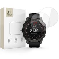 Tech-Protect Glass Fit+ grūdintas stiklas skirtas Garmin Fenix 7X / 7X Pro (2 vnt.), Clear
