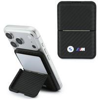 BMW M Carbon Metal Logos MagSafe piniginė, juoda