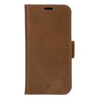 dbramante1928 Copenhagen Slim išlankstomas dėklas iš grūdėtos odos, tan spalvos, skirtas Apple iPhone 13 mini (CS54GT001324)