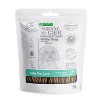 Nature's Protection SC White Dogs Adult Daily Oral Care Insects šunų skanėstas, 150 g