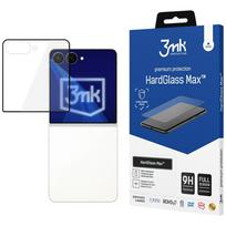 3MK HardGlass Max grūdintas stiklas, skirtas Samsung Galaxy Z Flip 8 (priekis), juodas