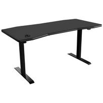 Nitro Concepts žaidimų stalas D16E NC-GP-DK-008, Carbon Black, 1600x800, elektrinis aukščio reguliavimas