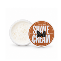 Men Rock Sandalwood Shave Cream Saltalmedžio aromato skutimosi kremas, 100ml