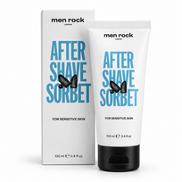 Men Rock After Shave Sorbet Sensitive Skin Kremas-šerbetas po skutimosi jautriai odai, 100ml