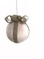 Eglutės žaisliukas Christmas Touch B60-X10506-LP2, rožinė sp., 9 cm, poliesteris/putų polietilenas