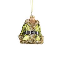 Eglutės žaisliukas Christmas Touch EBG242515, įvairių spalvų, 10 cm, stiklas