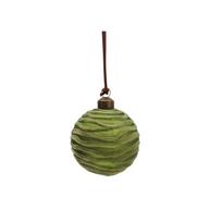 Eglutės žaisliukas Christmas Touch EBS340678, žalia sp., 8 cm, stiklas