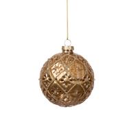 Eglutės žaisliukas Christmas Touch EBD341227, aukso sp., 8 cm, stiklas