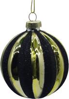 Eglutės žaisliukas Christmas Touch EBW340227, aukso sp./juoda sp., 8 cm, stiklas