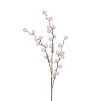 Kalėdinė dekoratyvinė šakelė Christmas Touch, balta sp., 74 cm