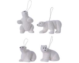 Eglutės žaisliukas Bear, (spalva/dizainas parenkami atsitiktine tvarka), 11 cm, putų polietilenas