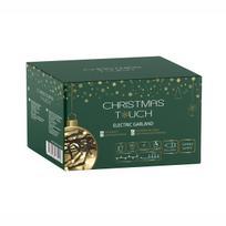 Lempučių girlianda Christmas Touch XYIP-31ELED-180C-B, 12 m, šiltai balta sp., 180 LED