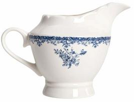 Puodelis pienui Homla Lourry Basic, 250 ml, 14 cm x 11 cm, balta sp./mėlyna sp., porcelianas