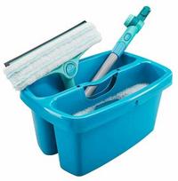Langų valytuvas Leifheit 4in1 FlexReach Complete, 43 cm, 32 cm