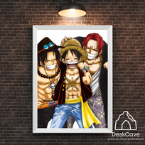 Plakatas „Piratai“ – A3 (30 × 42 cm), su baltu rėmeliu ir tvirtinimu