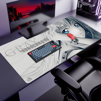 Pelės kilimėlis „Pilka monochromija“ – XL (1200 × 600 mm)