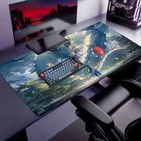 Pelės kilimėlis „White Dragon Slayer“ – XL (1200 × 600 mm)