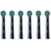Oral-B Oral-B Pro Cross Action Brush Heads 6-Pack Black 8006540860229