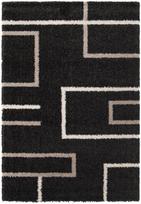 Kilimas CREYA GIPSY, 290 x 200 cm, juodos sp., 100% perdirbto poliesterio