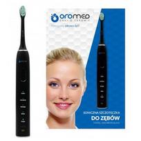 Oromed ORO-BRUSH BLACK elektrinis dantų šepetėlis Suaugusiems „Sonic“ dantų šepetėlis Juoda