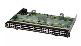 Hp Enterprise HPE Aruba 6400 R0X39C 48 prievadų 1GbE Class 4 PoE ir 4 prievadų SFP56 v2 jungiklio modulis