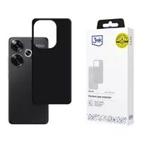 3MK Matt Case skirtas Xiaomi Poco F6, juodas