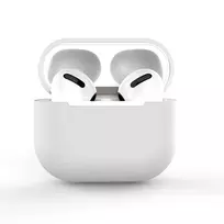 Hurtel silikoninis dėklas AirPods 2 / AirPods 1, baltas