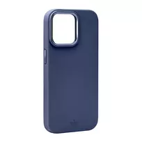 Puro Icon Mag Pro MagSafe silikoninis dėklas Apple iPhone 15 Pro Max, tamsiai mėlynas