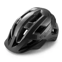 Rockbros LK-67 jaunimo dviračių šalmas su nuimamu skydeliu 54–58 cm, pilkas