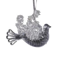 Eglutės žaisliukas Christmas Touch SYYKLB-1822298, skaidri sp., 9.5 cm, akrilas