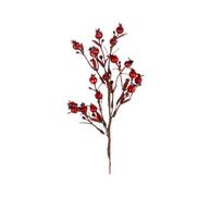 Kalėdinė dekoratyvinė šakelė Christmas Touch, raudona sp., 35 cm