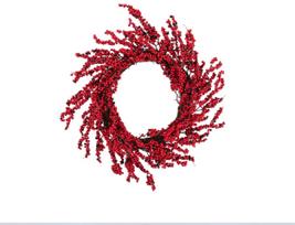 Kalėdinis vainikas Christmas Touch Berry, 48 mm, raudona sp.