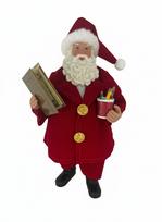 Kalėdinė dekoracija Christmas Touch Santa, 28 cm, raudona sp.