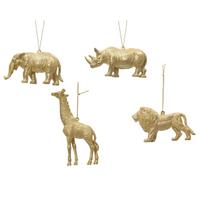 Eglutės žaisliukas Decoris Animals, aukso sp./(spalva/dizainas parenkami atsitiktine tvarka), polistirenas