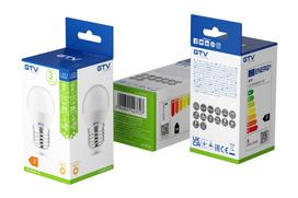 Lemputė GTV LD-SMGB45C-30 LED, B45C, 3000 °K, E27, 3 W, 255 lm