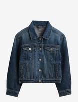 GAP - Kids Icon Denim Jacket From The Gap Collection - Džinsės ir velvetinės striukės - Mėlyna