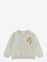 THE NEW SIBLINGS - Tnstrandall Os Sweatshirt - Megztinis - Pilka