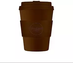 Ecoffee cup Puodelis išsinešimui Ecoffee Cup Solid Colours Spooky Action 350 ml – Ruda