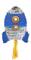 Boland Party Partners B.V. Mėlyna raketa piñata