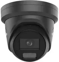 IP kamera Hikvision DS-2CD2367G3-LIS2UY/SL(2.8mm)/Juodas 6 MP tinklo kamera ColorVu su stroboskopiniu apšvietimu ir garso signalu