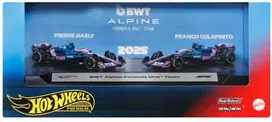 Mattel HOT WHEELS PREMIUM F1 Alpine Pierre Gasly ir Franco Colapinto bolidai (2 vnt.) (JMM96)
