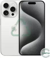 Apple Atnaujintas iPhone 15 Pro Baltas Titanium 256GB (būklė kaip naujas)