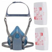 3m 7502 pusiau veido kaukė su P3r filtru 6035, Dydis M